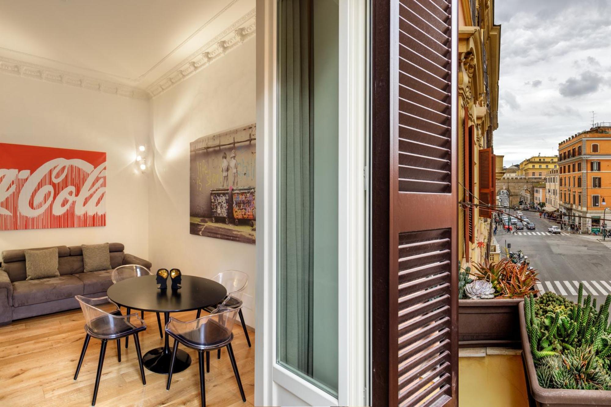 Porta Castello Charme Apartman Róma Kültér fotó